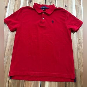 ❤️🩷U.S. Polo Assn. Boys XXL Red Polo Shirt